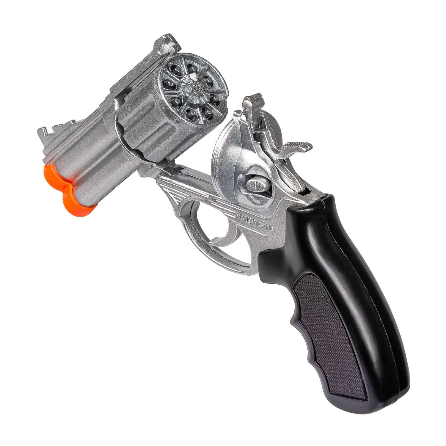 Игрушка Mioshi револьвер Юный шпион на пистонах 8-мизарядный - фото 2