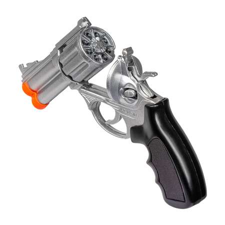 Игрушка Mioshi револьвер Юный шпион на пистонах 8-мизарядный