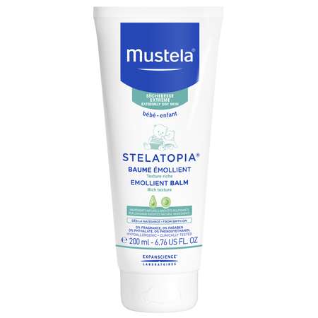 Бальзам Mustela Dermo-Pediatrics Stelatopia для кожи склонной к атопии смягчающий 200мл