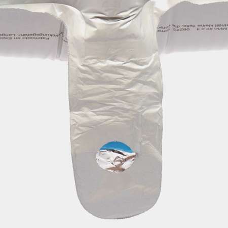 Воздушный шар Flexmetal фольгированный фигурный Лама Альпака белый 94 см