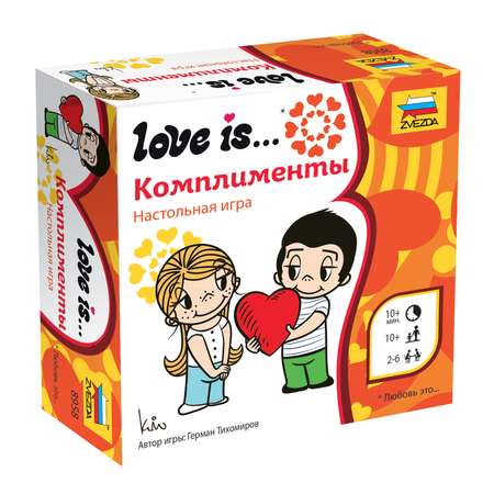 Игра настольная Звезда Love is Комплименты 8958