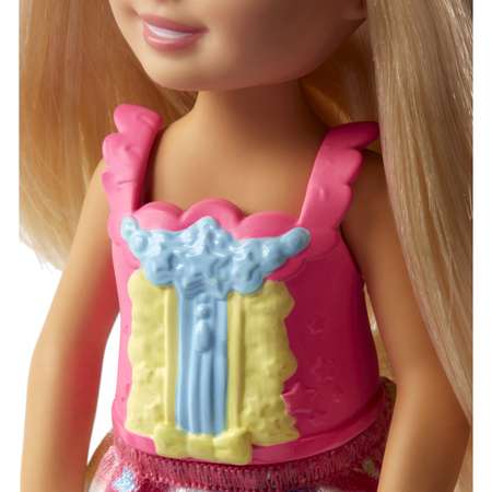 Кукла Barbie Челси фея русалка FJD00