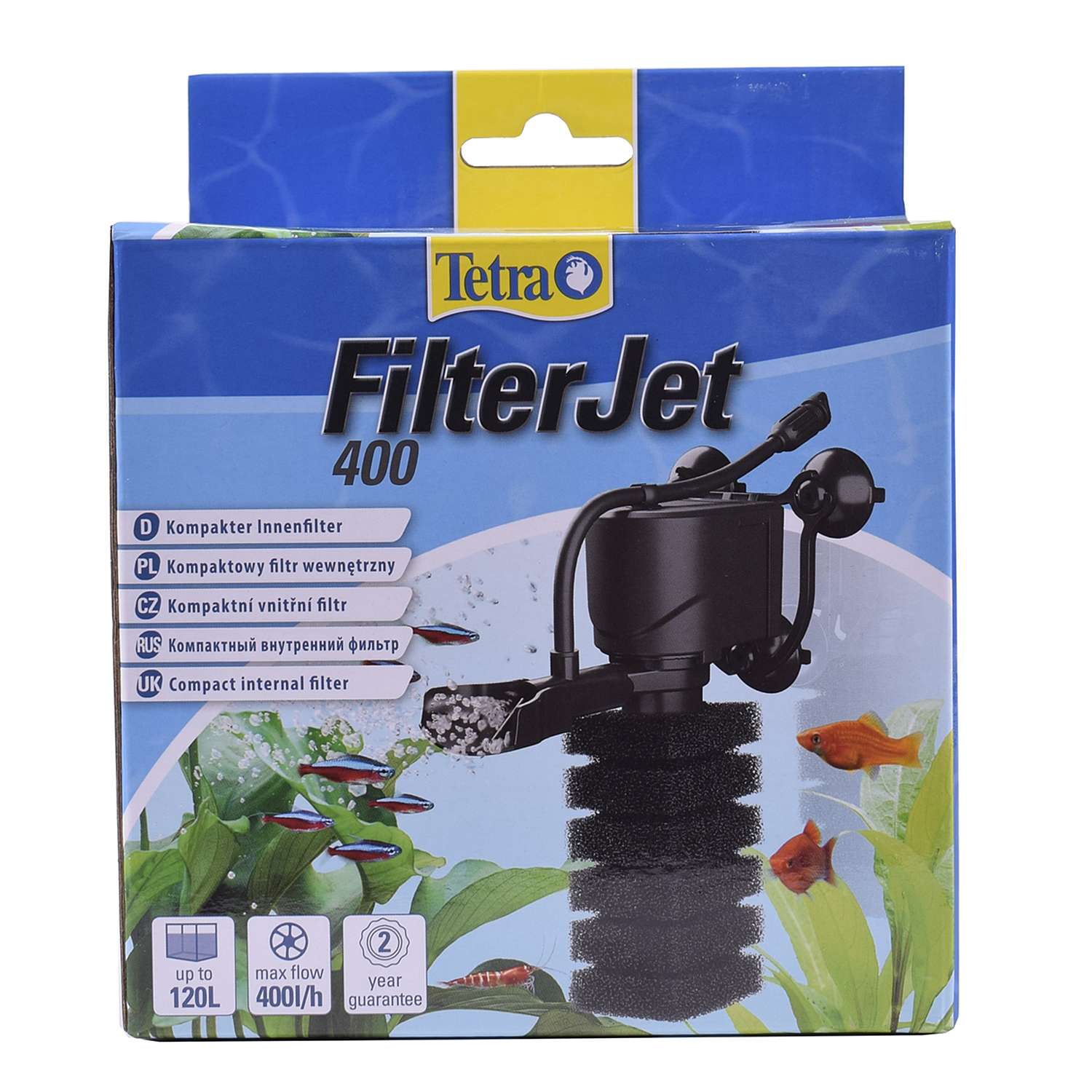 Фильтр для аквариумов Tetra FilterJet 400 внутренний 50-120л - фото 2
