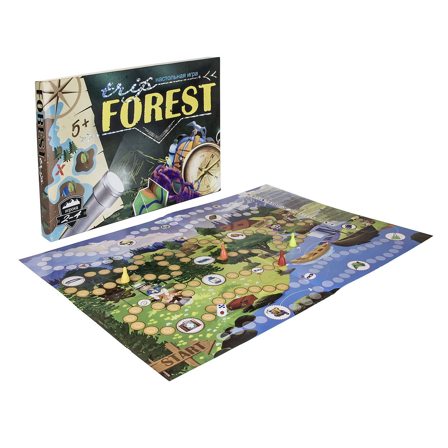 Настольная игра Strateg Trip Forest 4936 - фото 3