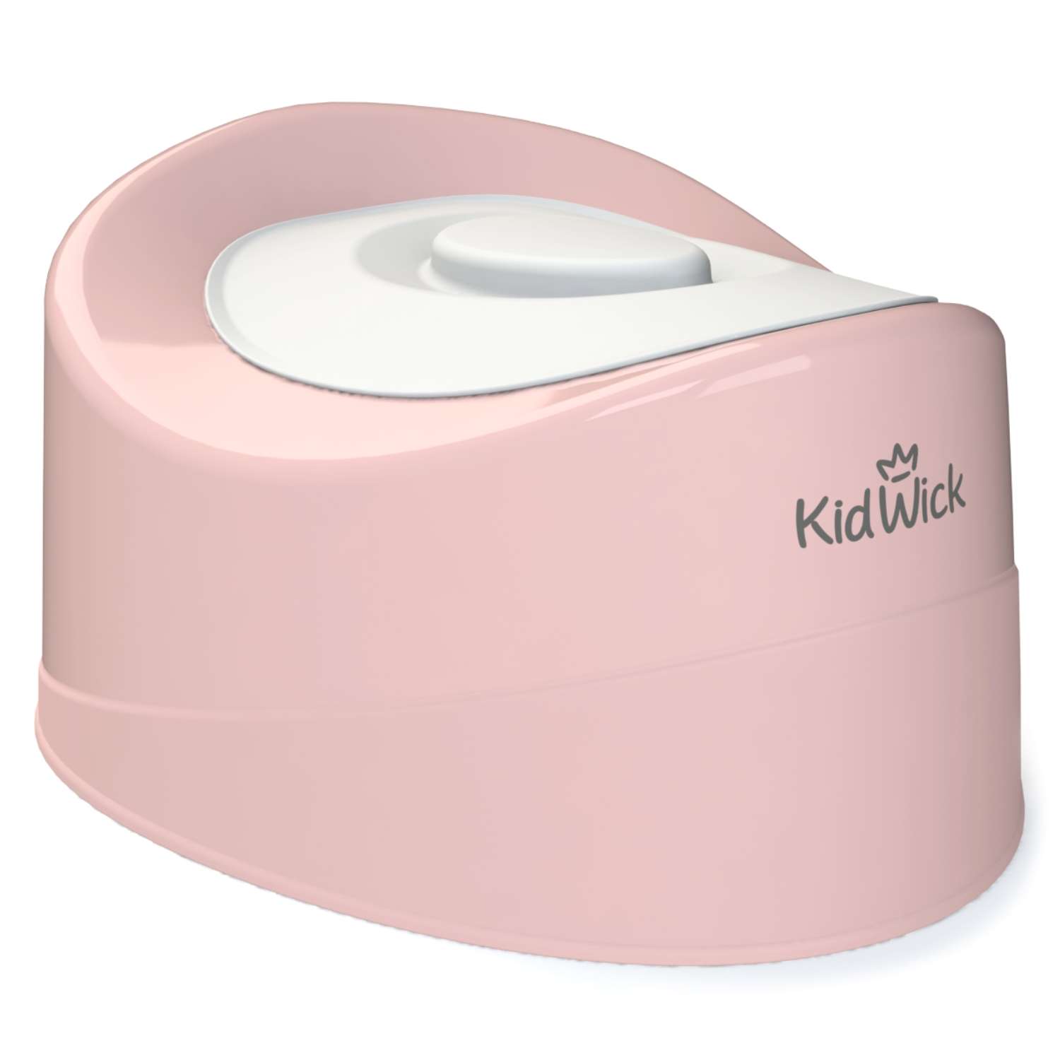 Горшок туалетный KidWick Мини с крышкой Розовый - фото 1