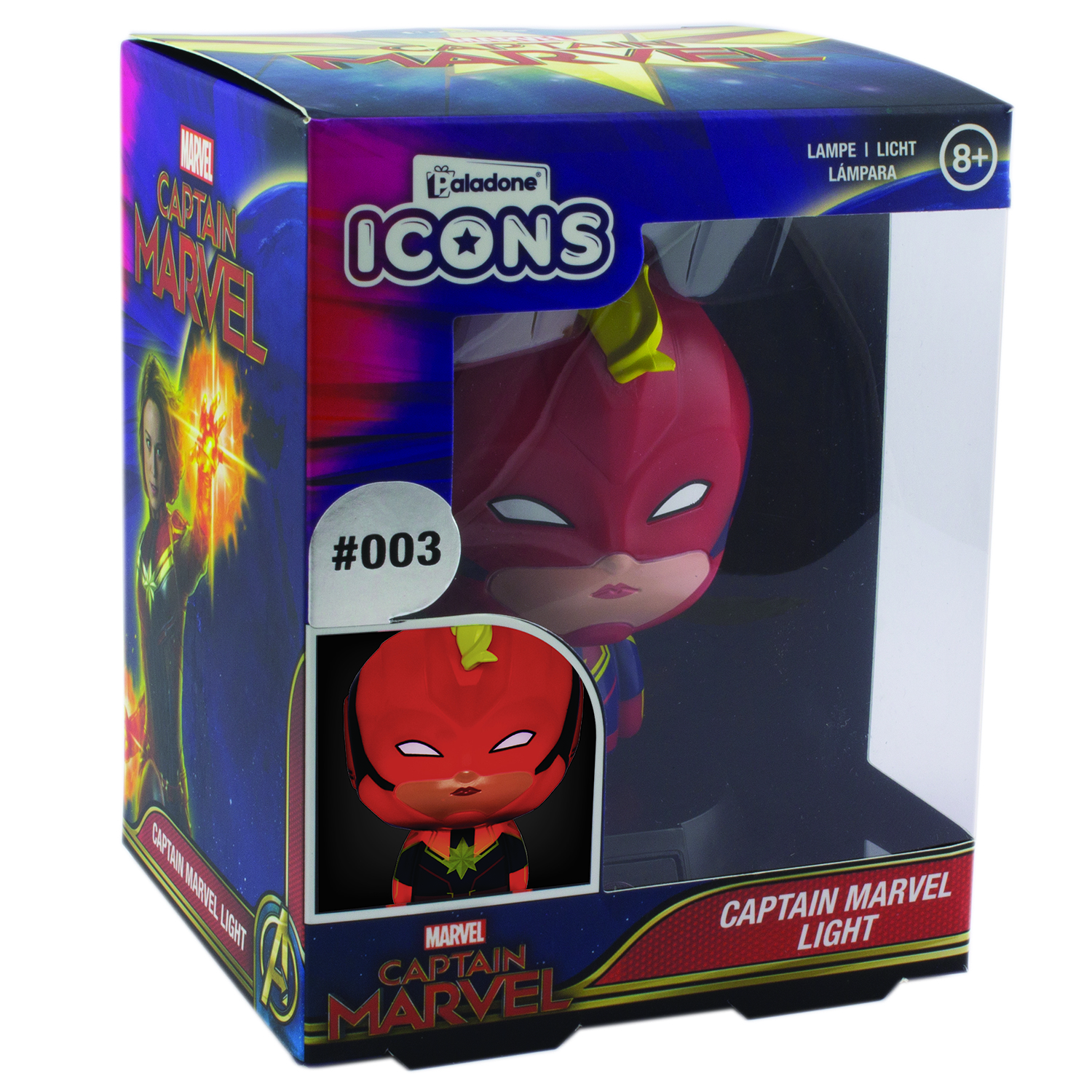 Светильник PALADONE Captain Marvel Icon Light BDP PP6117CM - фото 3