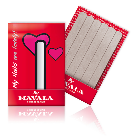 Мини-пилка Mavala Lovely mini emery boards matchbook 6 шт