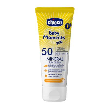 Крем солнцезащитный Chicco SPF50+, 75 мл