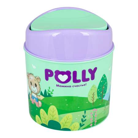 Контейнер для мусора Полимербыт Polly 1л 4339020