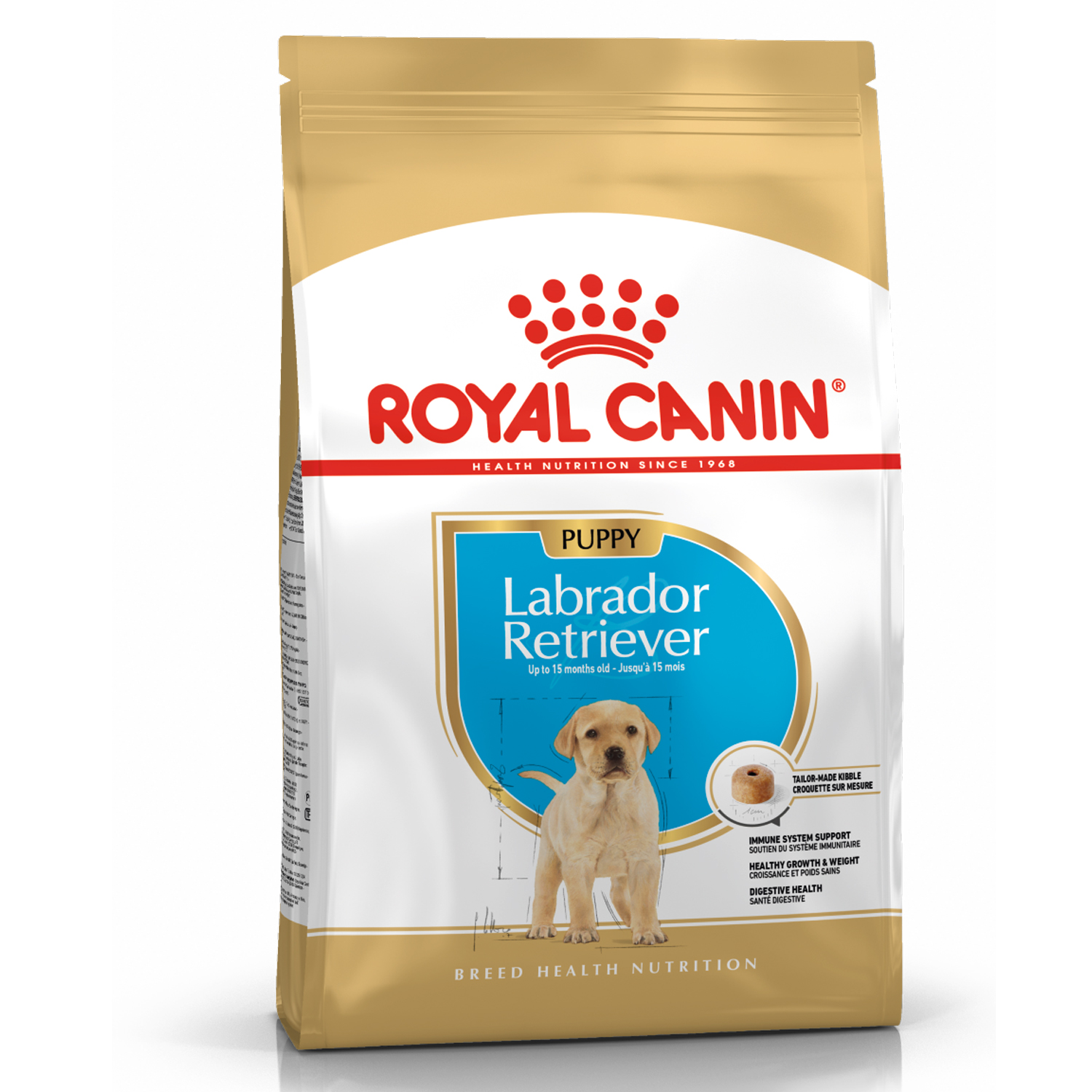 Корм для щенков ROYAL CANIN Labrador Retriever Puppy породы лабрадор  ретривер 3кг купить по цене 2372 ₽ с доставкой в Москве и России, отзывы,  фото