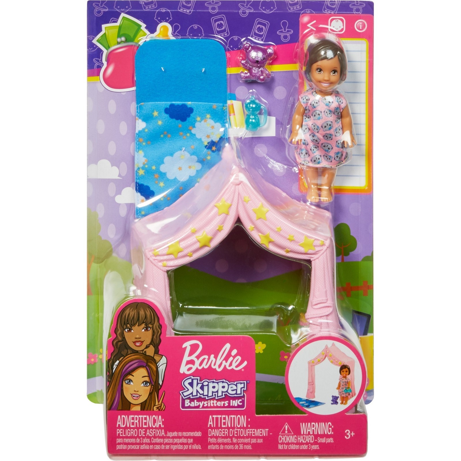 Набор игровой Barbie Игра с малышом в ассортименте FXG94 купить по цене 399  ₽ в интернет-магазине Детский мир