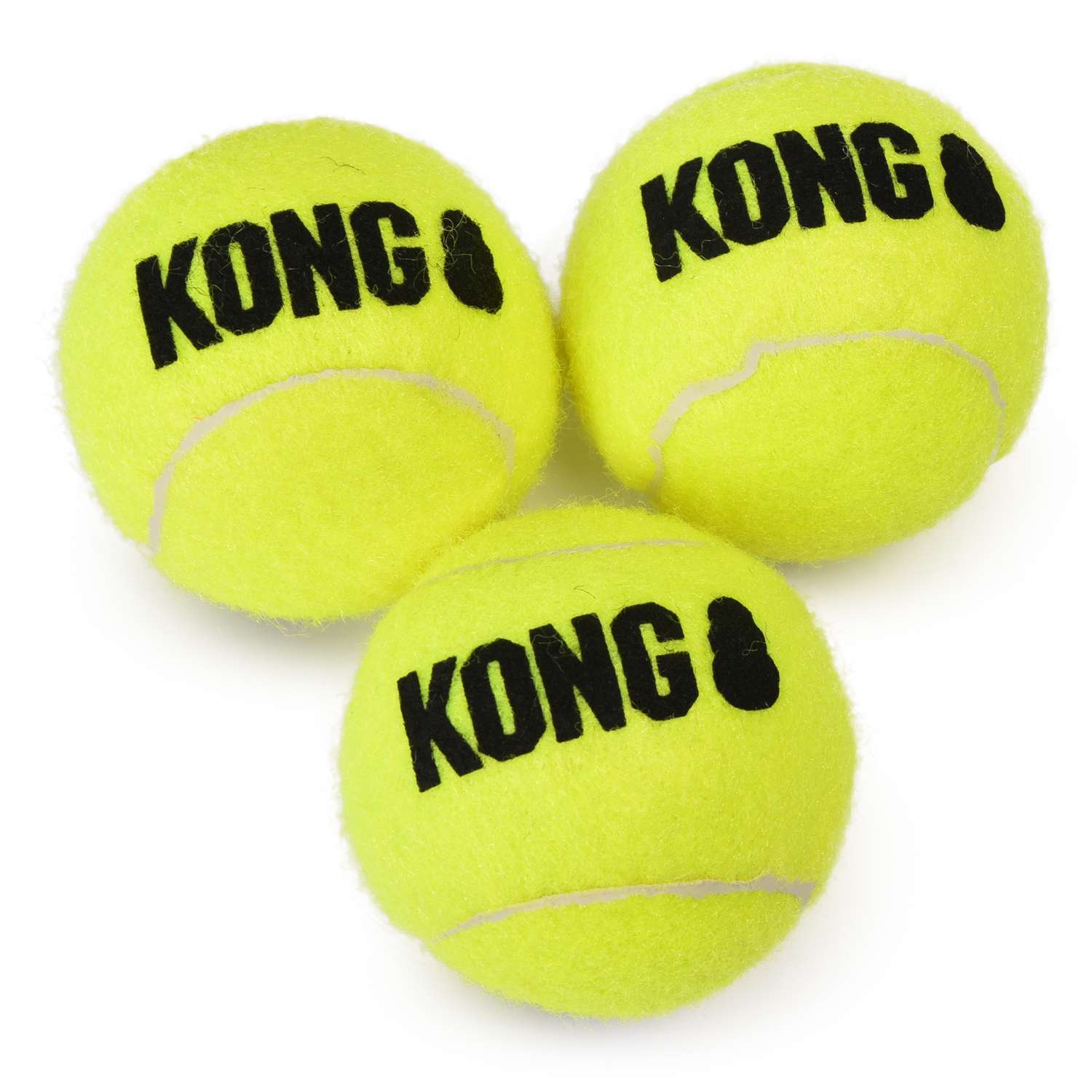 Игрушка для собак KONG Air Мяч теннисный 6см AST2E - фото 1