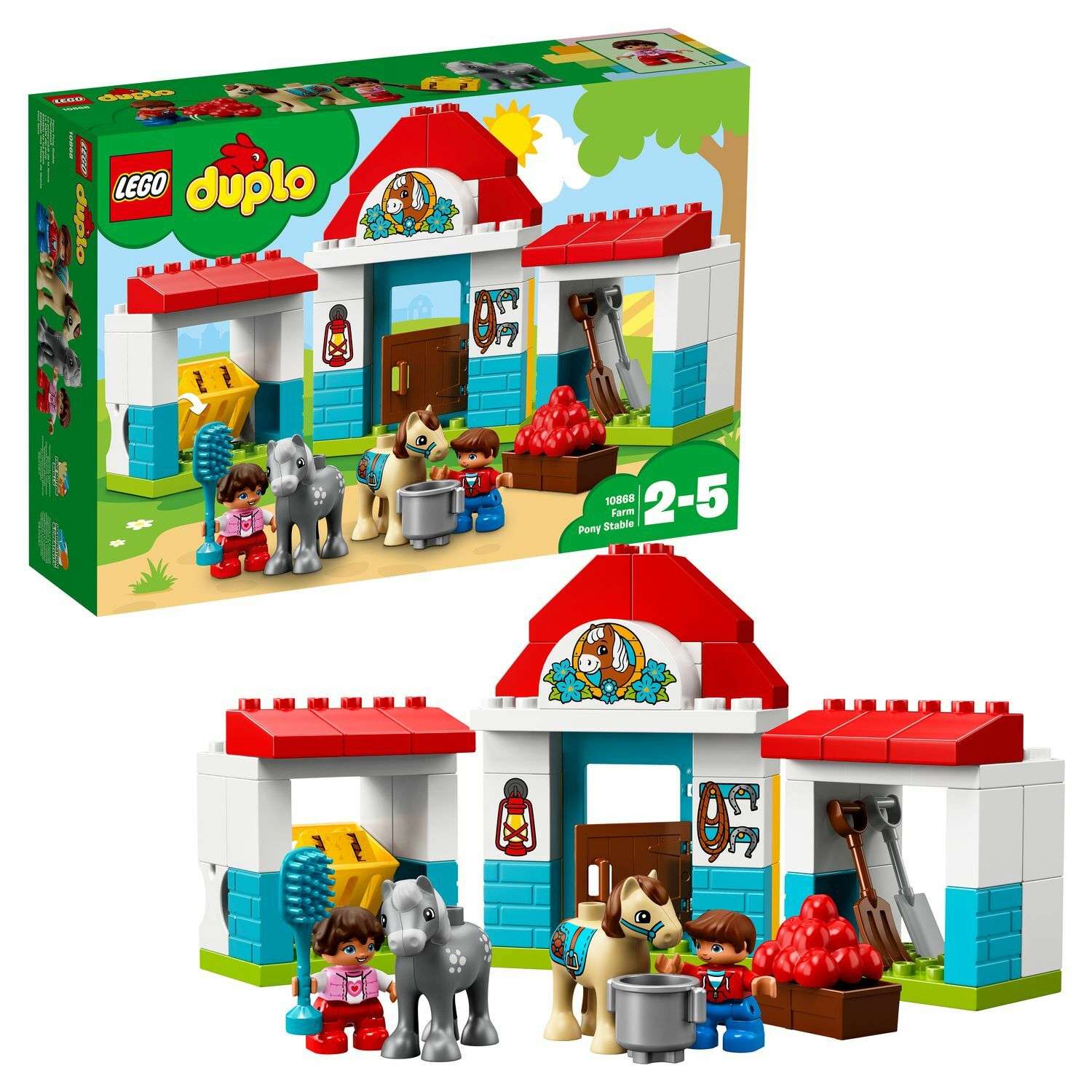 Конструктор LEGO Конюшня на ферме DUPLO Town (10868) - фото 1