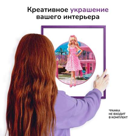 Пазл фигурный деревянный Active Puzzles Барби