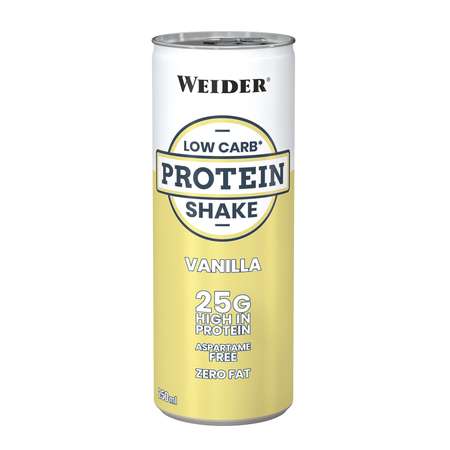 Напиток WEIDER Low Carb protein shake ваниль 250мл