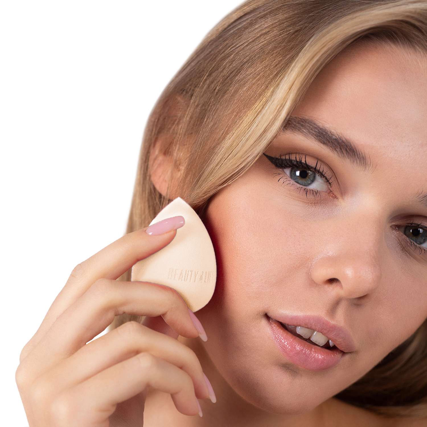 Спонжи для макияжа Beauty4Life персиковые 2 шт - фото 2