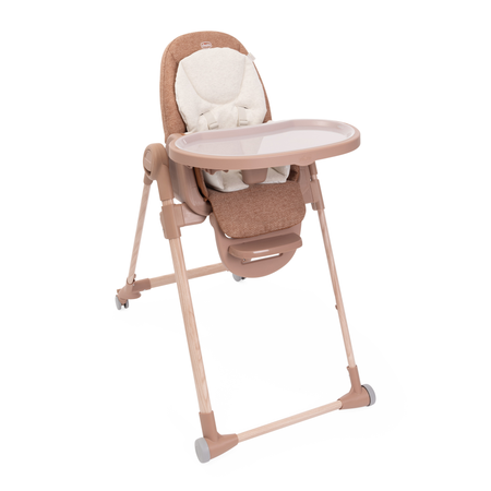 Стульчик для кормления Chicco Polly Armonia Terracotta