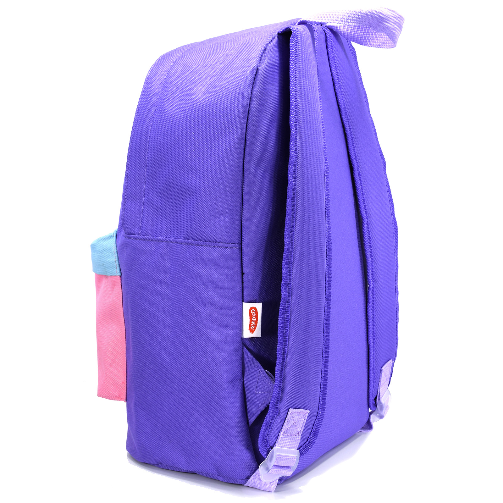 Рюкзак CReATiViKi Street Basic 16 л фиолетовый - фото 4