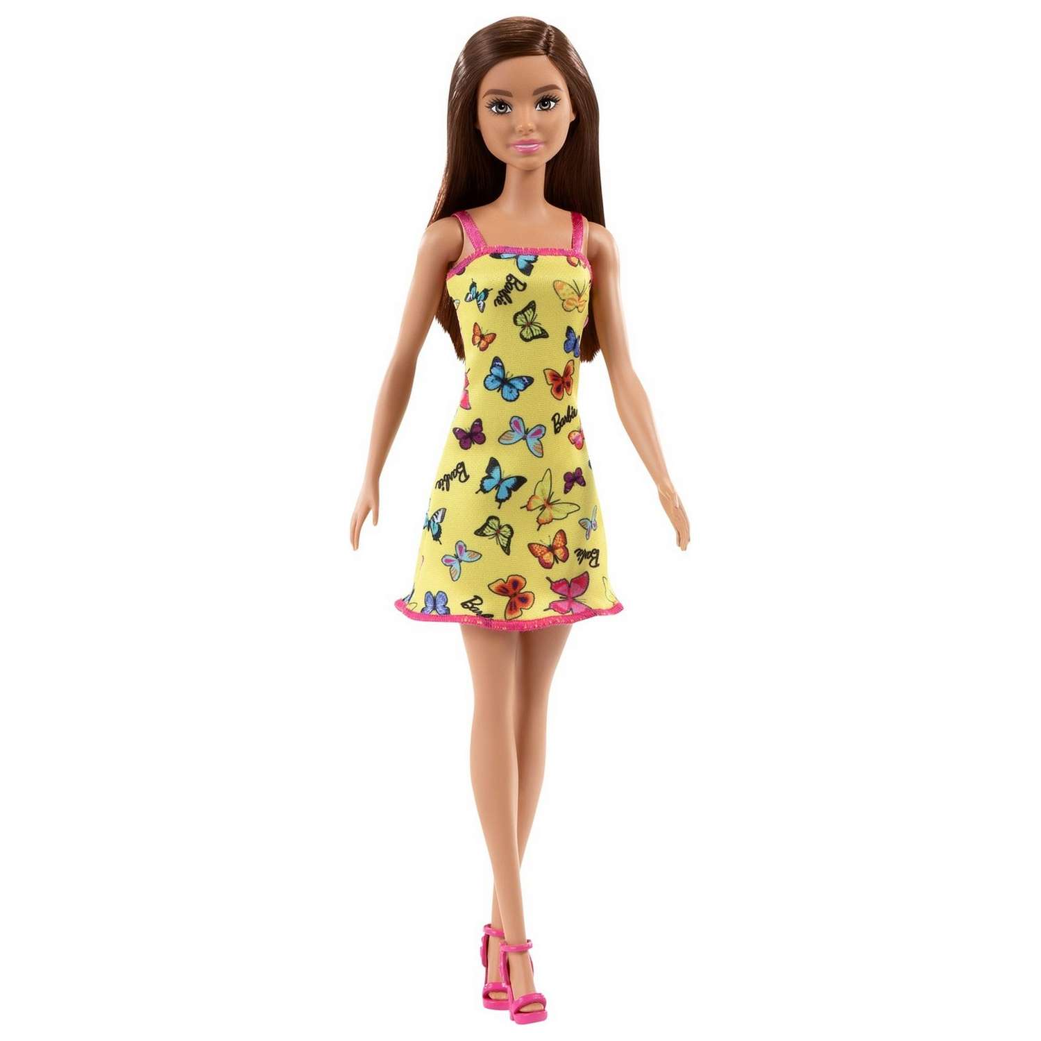 Кукла Barbie Игра с модой в желтом платье HBV08 DTF41/T7439 - фото 5