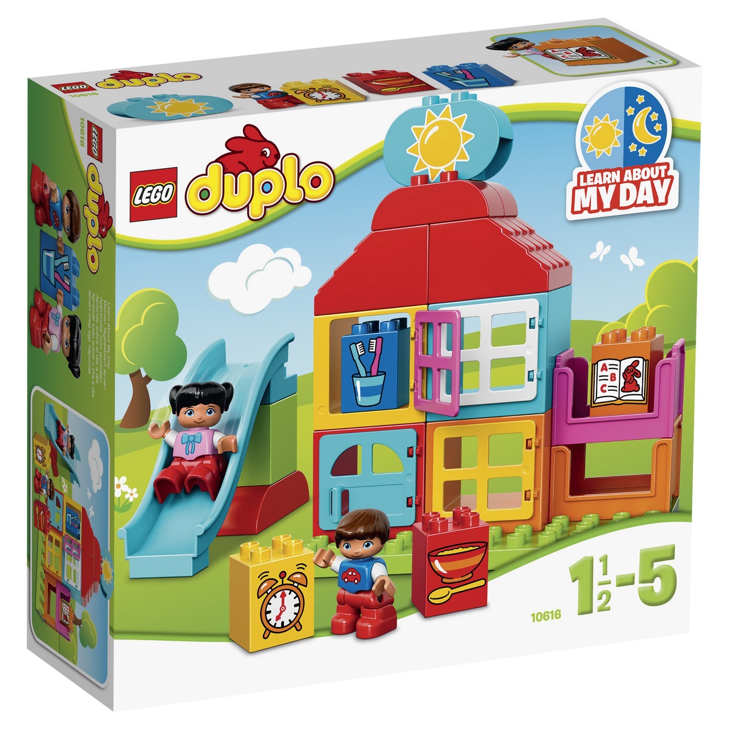 Конструктор LEGO DUPLO My First Мой первый игровой домик (10616) купить по  цене 1299 ₽ в интернет-магазине Детский мир