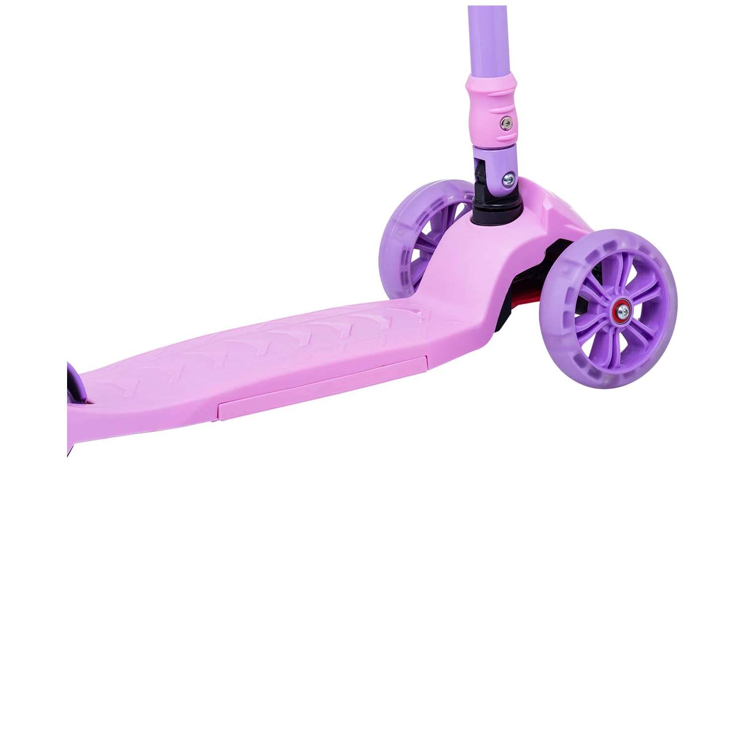 Самокат RIDEX трехколесный 3 wheels scooter Bunny 135/90 pink/violet - фото 6