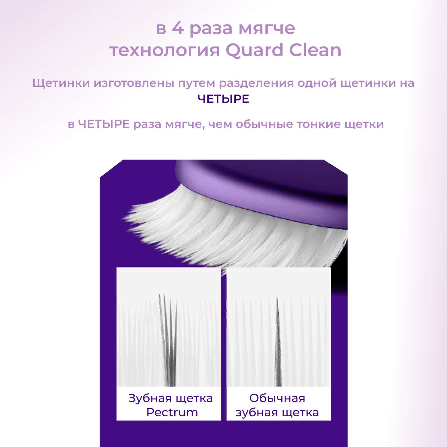 Зубная щетка DENTAL CARE c частицами серебра двойной средней жесткости и мягкой щетиной цвет зеленое яблоко - фото 12