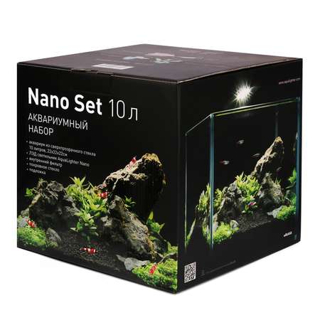 Набор аквариумный AquaLighter Nano Soft 10л