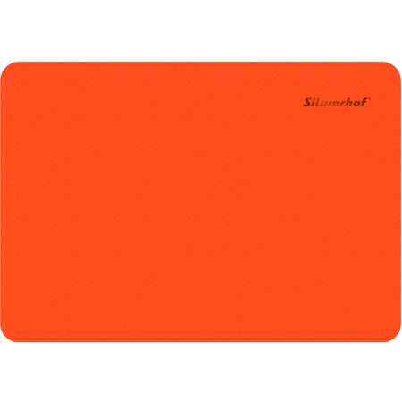 Доска для лепки SILWERHOF Neon прямоугольная A5 оранжевая