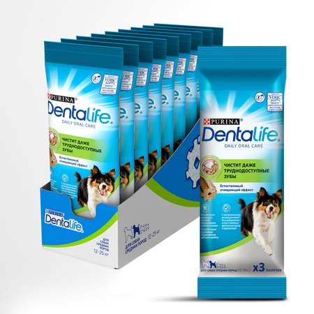 Лакомство для собак Dentalife 0.073 кг (для здоровья полости рта, лечебный)