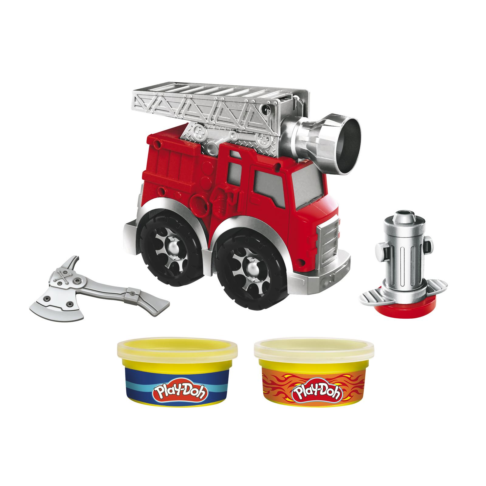 Набор игровой Play-Doh Пожарная машина мини F06495L0 - фото 1