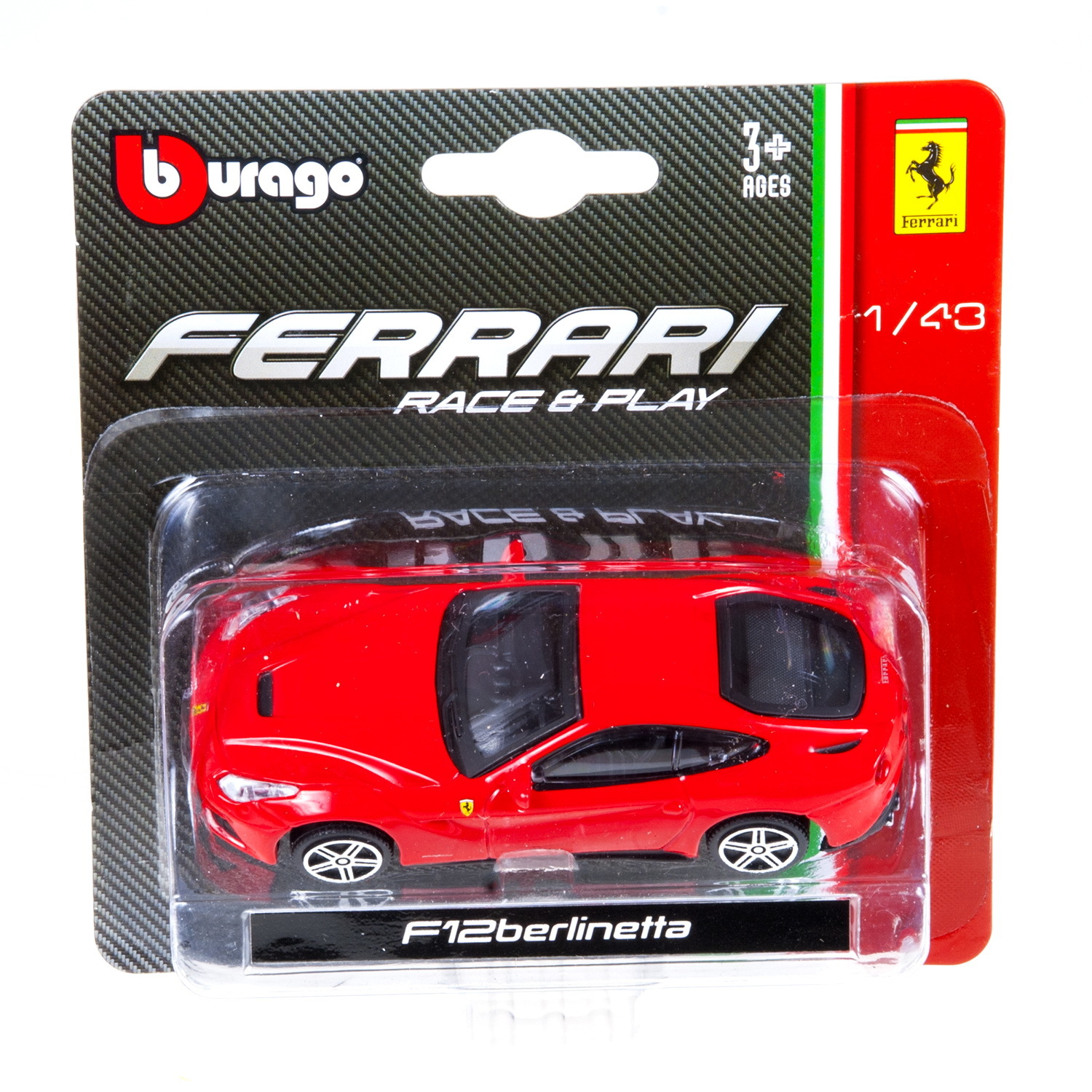 Автомобиль BBurago Ferrari F12 berlinetta 1:43 18-36001(1) - фото 5