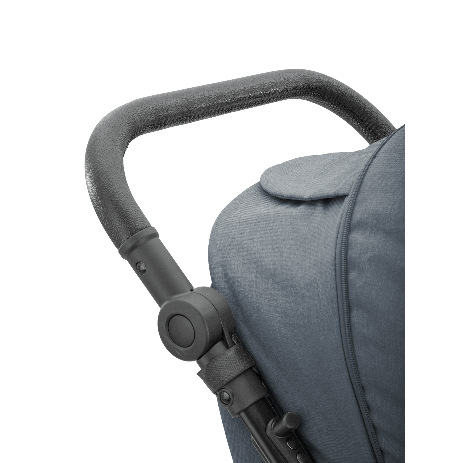 Коляска прогулочная JOVOLA SELENA AIR с сумкой темно-серый - фото 16