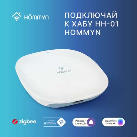 Модуль реле HOMMYN Zigbee 1 канал без нейтрали RLZBNN01