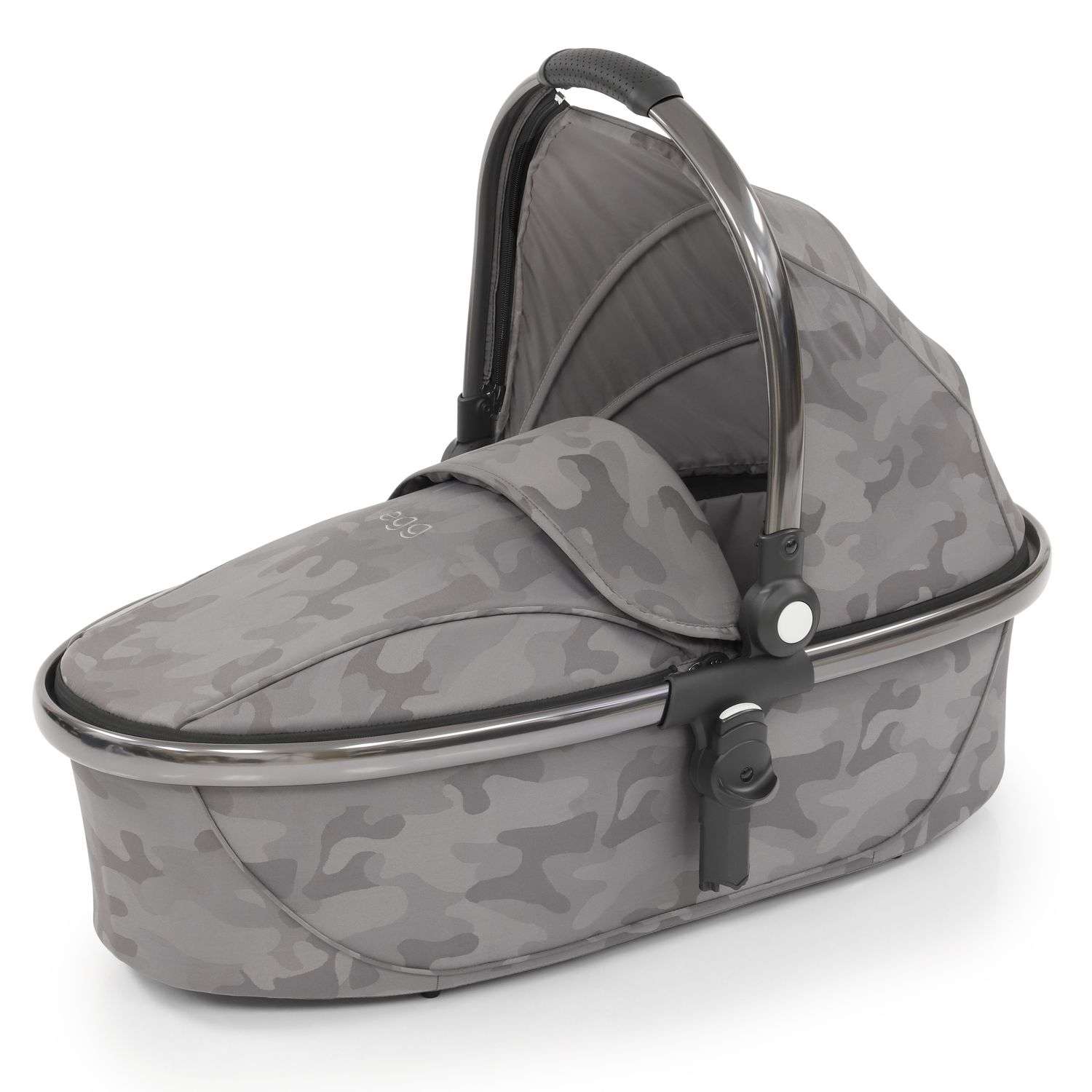 Люлька Egg Carrycot Camo Grey and Anodised Frame EGCCCG - фото 1