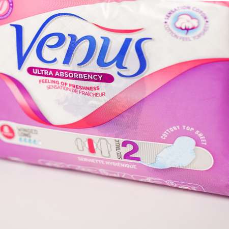 Прокладки Venus Ultra absorbency Long 8 шт