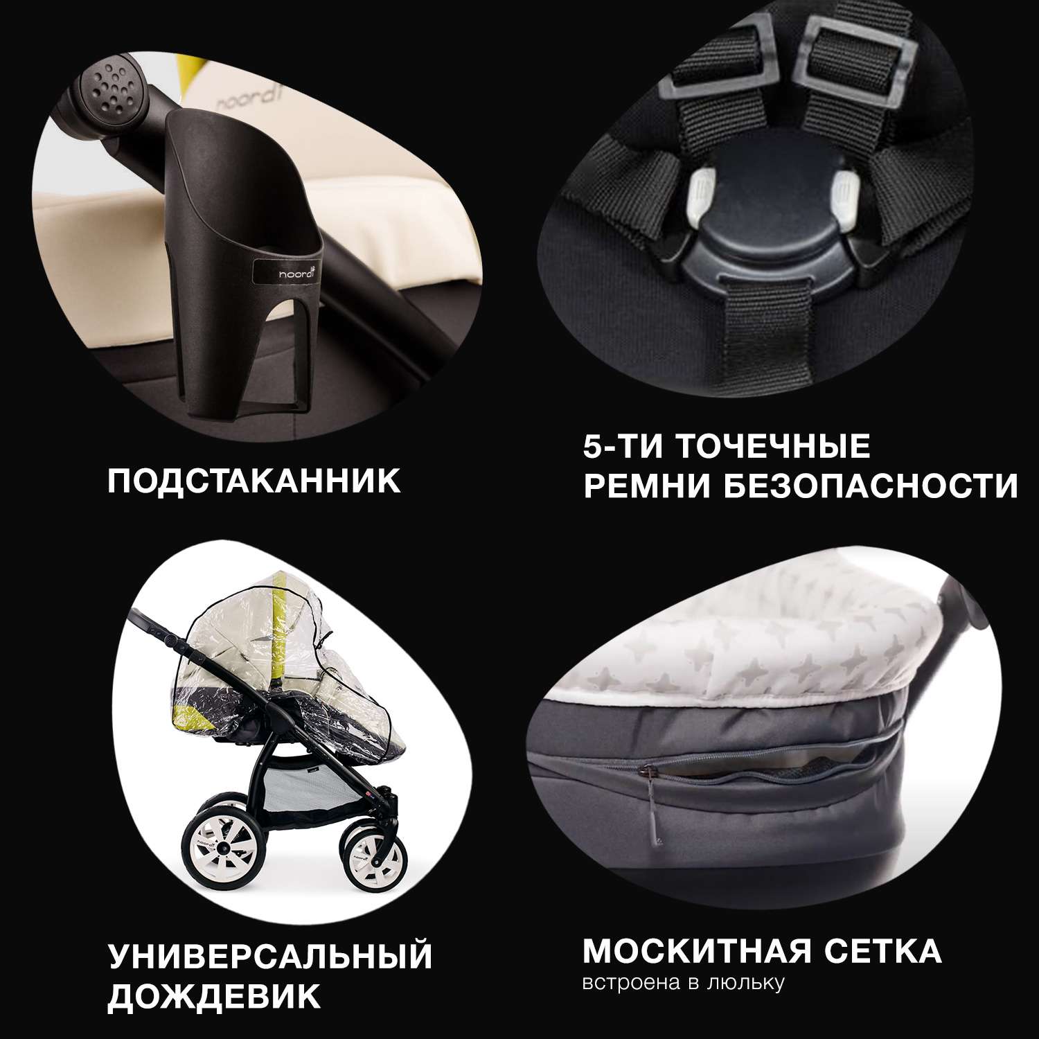 Коляска 2в1 Noordi Polaris Sport 652 - фото 4