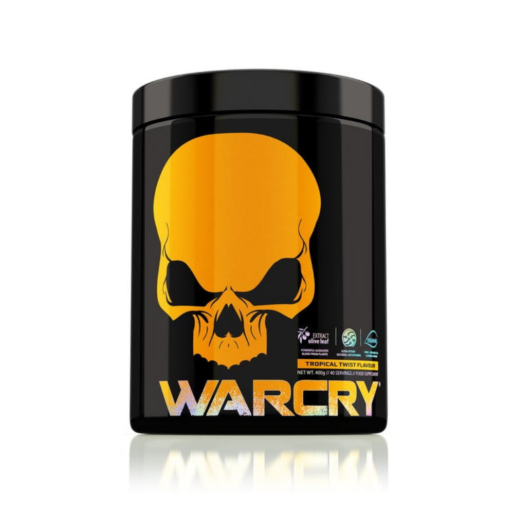 Предтренировочный комплекс Genius Nutrition Warcry 400 г тропический твист - фото 1