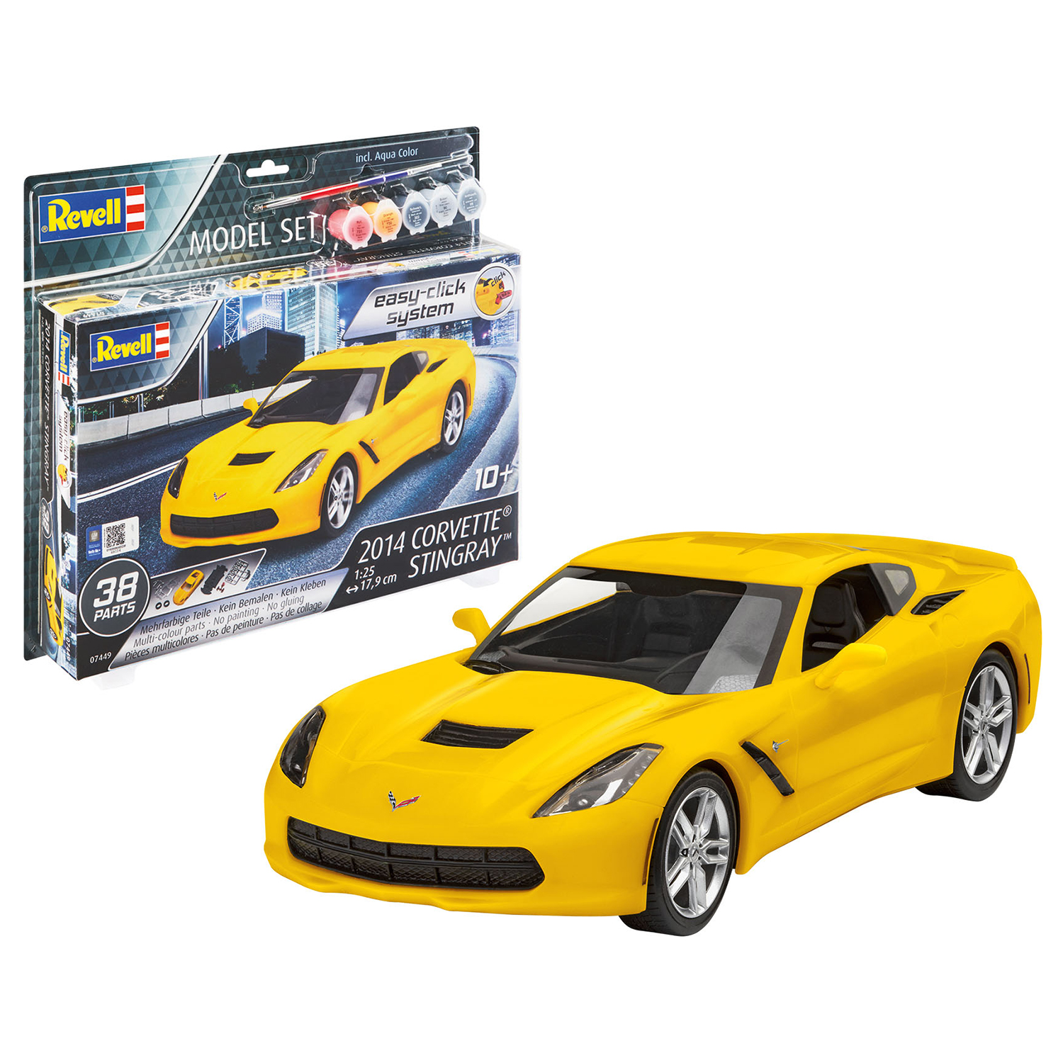 Сборная модель Revell Спортивный автомобиль 2014 Corvette Stingray купить  по цене 4479 ₽ в интернет-магазине Детский мир