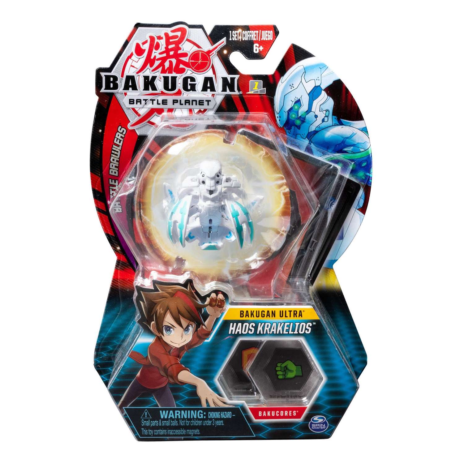 Фигурка-трансформер Bakugan Ультра Kraken White 6045146/20107991 - фото 2