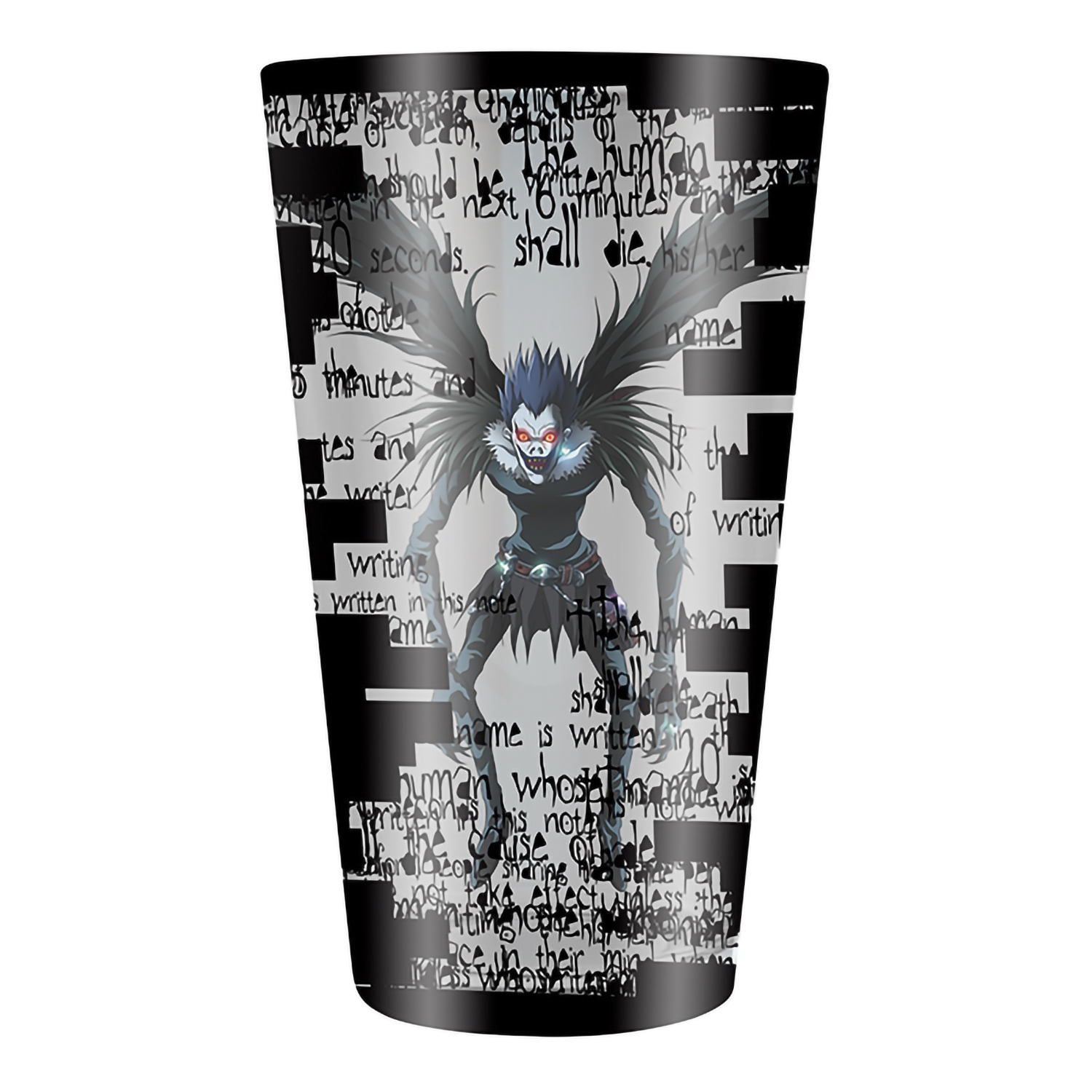 Бокал ABYStyle стеклянный Death Note Large Glass 400 ml Ryuk Matte x2 ABYVER163 - фото 3