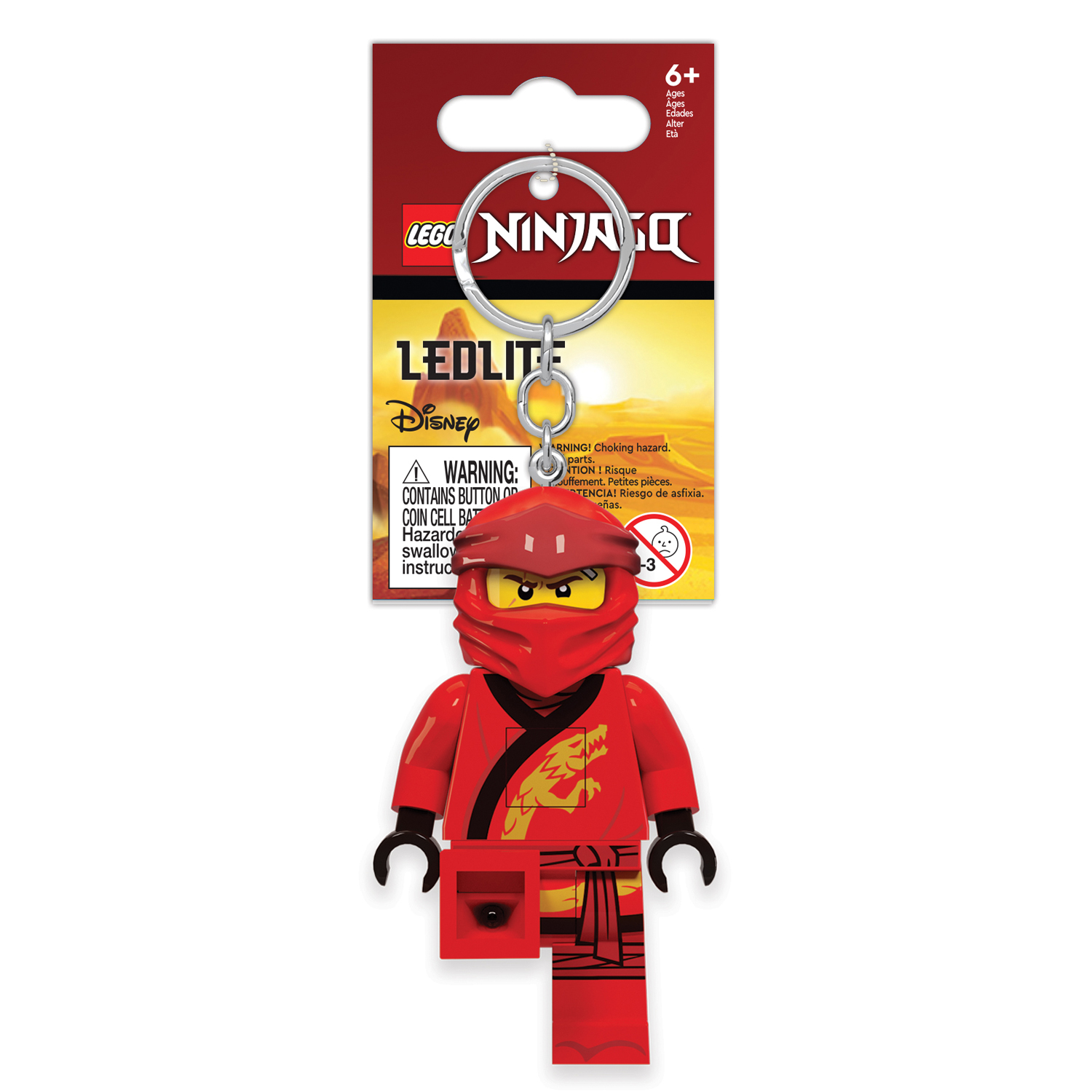 Брелок-фонарик LEGO Ninjago - Kai - фото 1