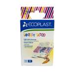 Набор водостойких пластырей Ecoplast Fantasy tatoo 60*20 10шт