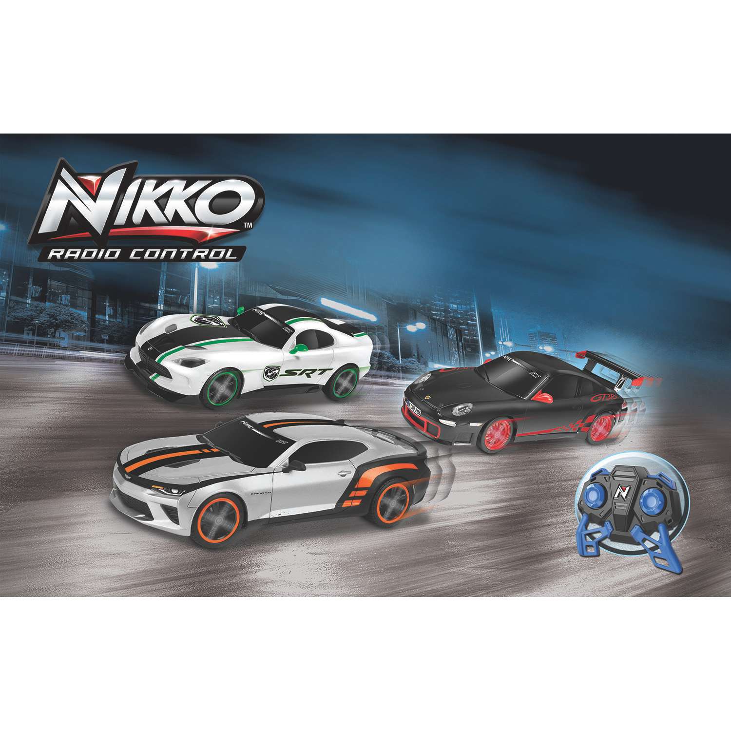 Машинка р/у Nikko 1:16 Dodge Viper SRT - фото 10