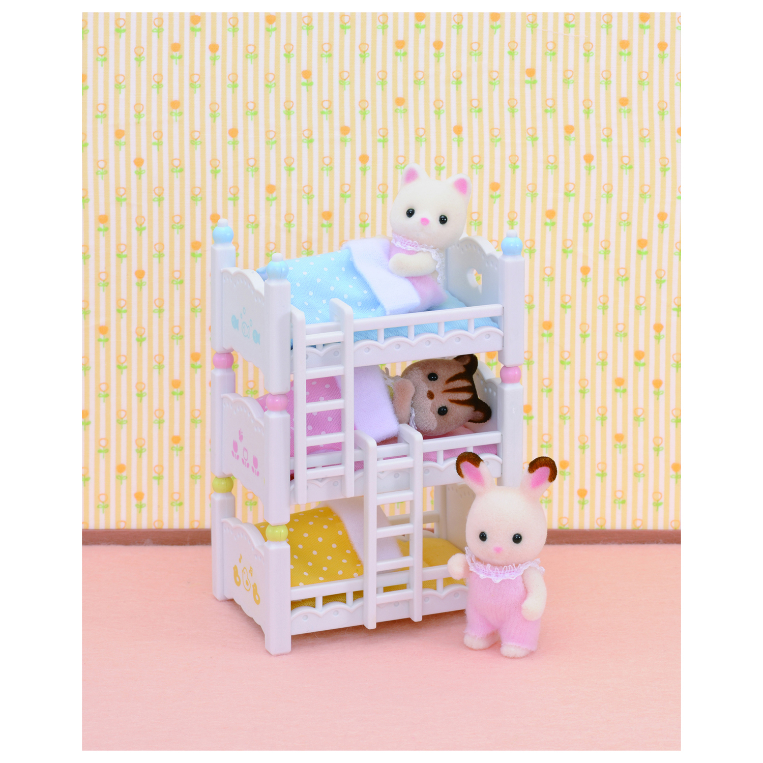 Набор Sylvanian Families 3 ярусная кровать 2919/4448 - фото 5