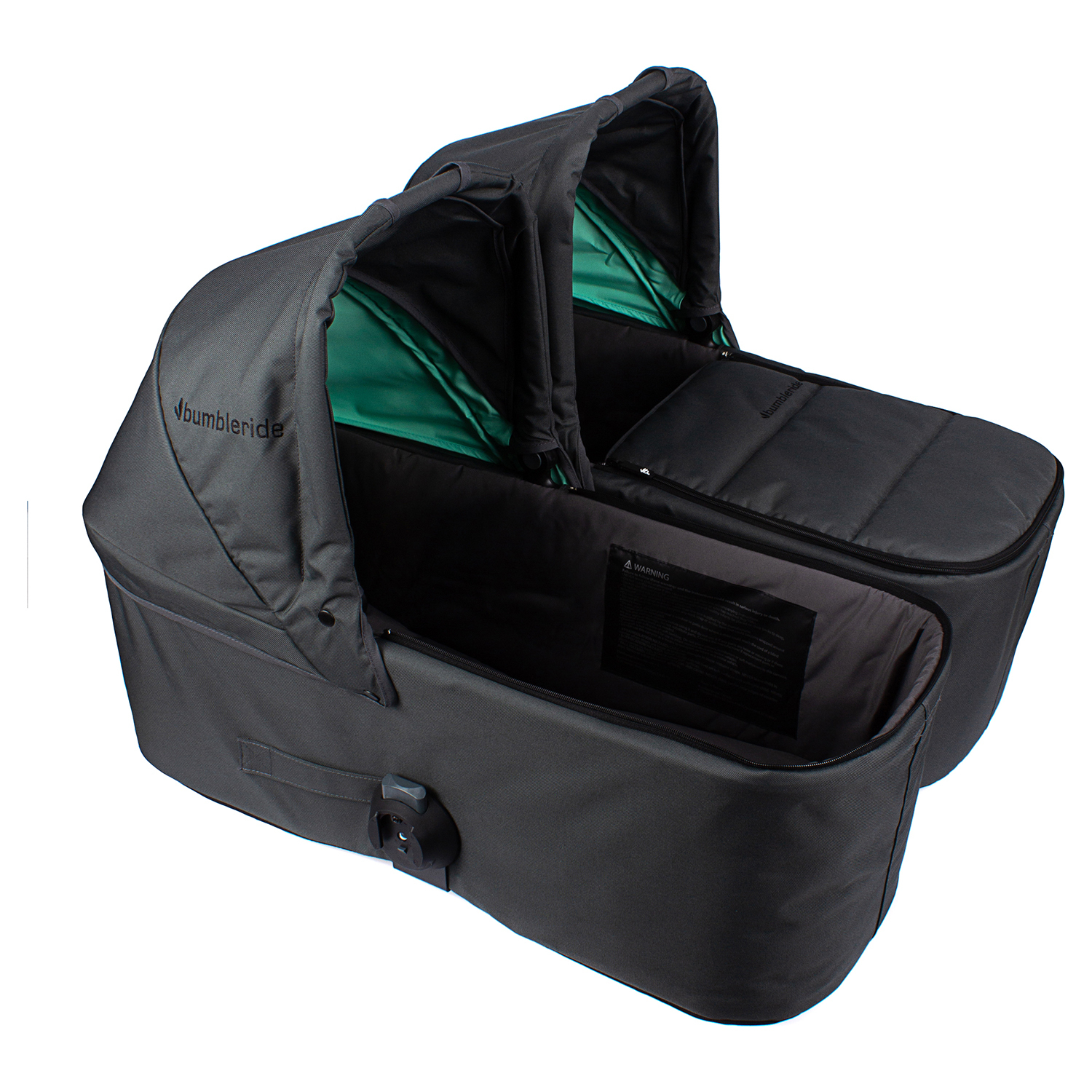 Люлька Bumbleride Bassinet для Indie Twin/Dawn Grey Mint BTN-75DGM - фото 2