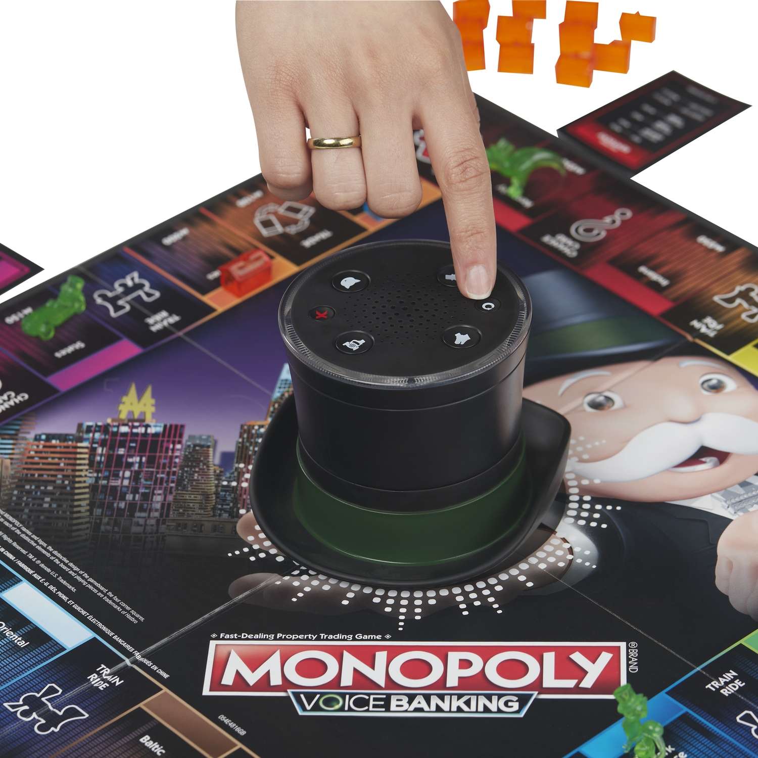 Игра настольная Monopoly Монополия голосовое управление E4816121 - фото 13