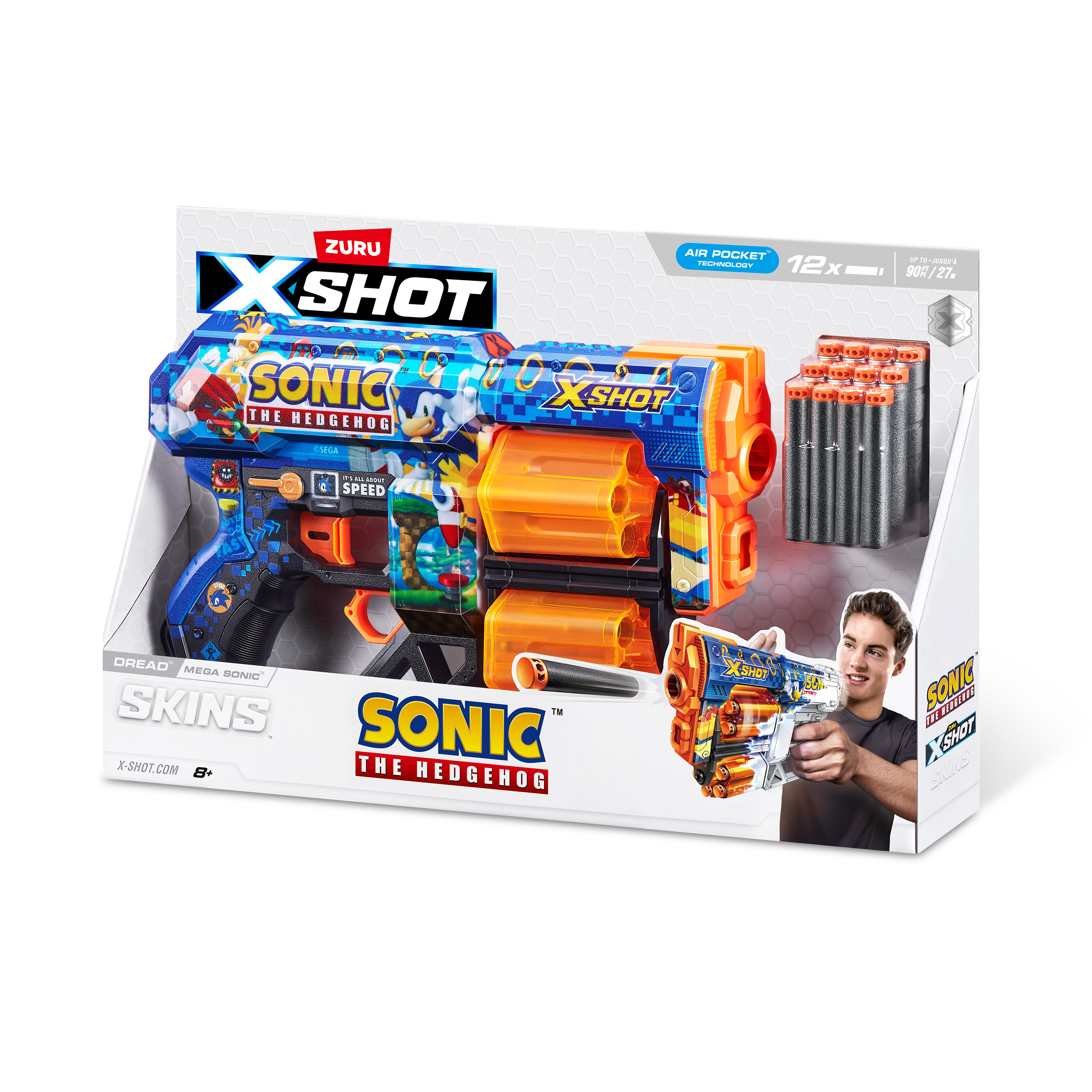 Набор для стрельбы XShot Skins Dread Sonic в ассортименте 36583 - фото 11