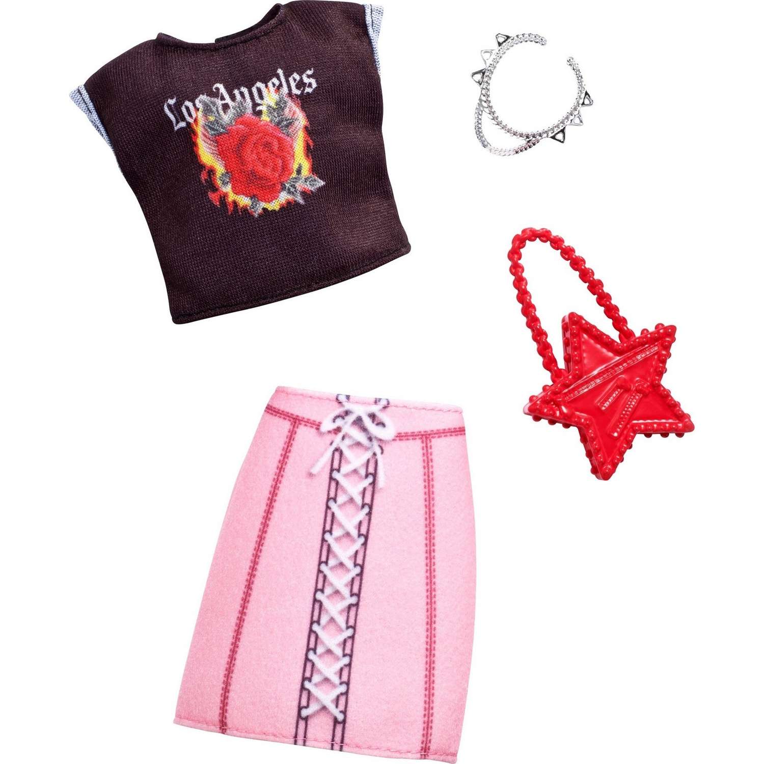 Одежда для куклы Barbie Дневной и вечерний наряд FXJ05 FND47 - фото 1