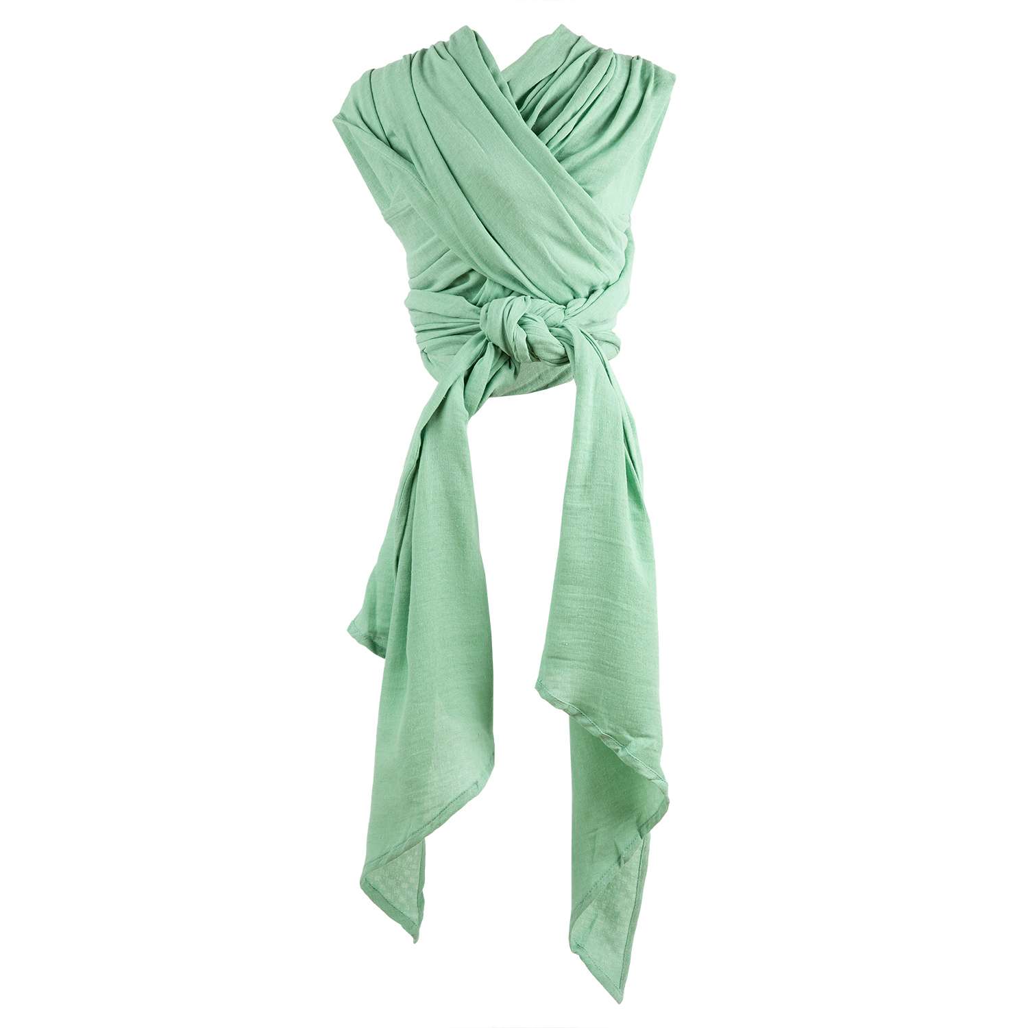 Слинг-шарф inlovery муслиновый цвет мятный - фото 1