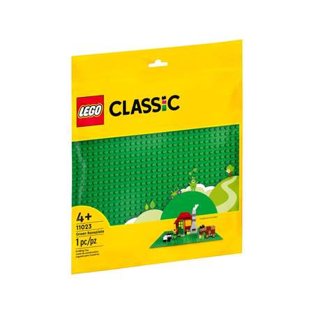 Конструктор LEGO Classic Базовая пластина Зеленая 11023